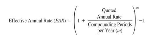 rumus effective annual rate (EAR)