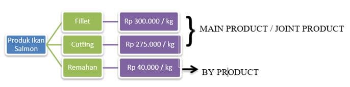 ilustrasi joint cost untuk joint product & by-product